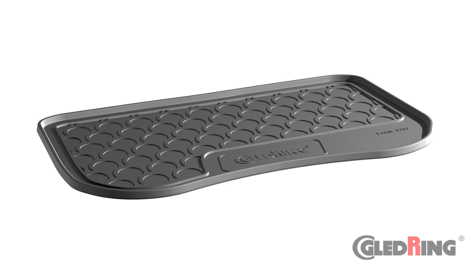 Original Gledring Premium Gummi Kofferraummatte - TESLA Model 3 Sedan (Vorderer Kofferraum) 2018->